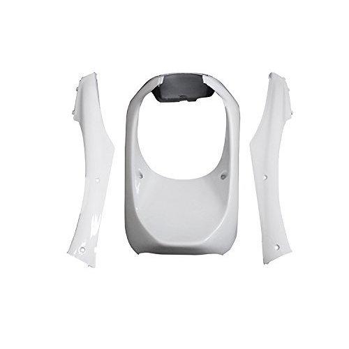 Bike Parts Center 3-Piece Inner Mall Set, White, Painted, for Honda Live Dio/ZX AF34/AF35 (All Models), Part Number 302571