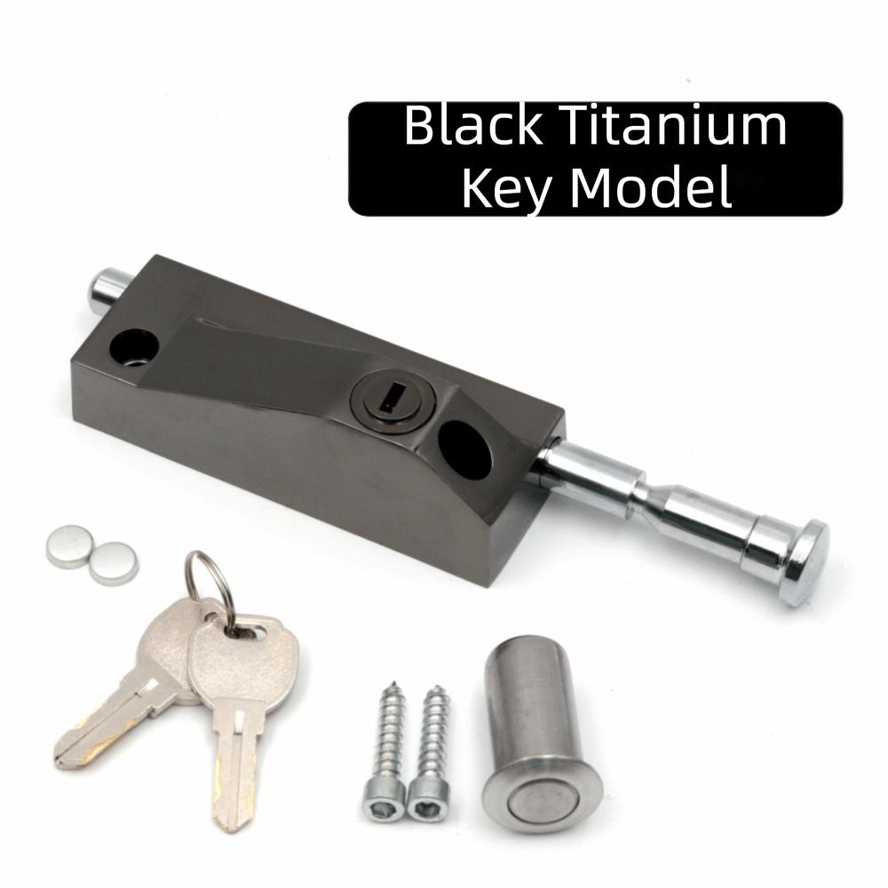 Aluminum Zinc Zinc Alloy Automatic Revolving Doors Framed Spring Revolving Door Bolt Lock  Bathroom