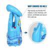 Inflatable Float Vest Independent Airbags Kid Life Jackets Children Safety Vest  Water Activities
