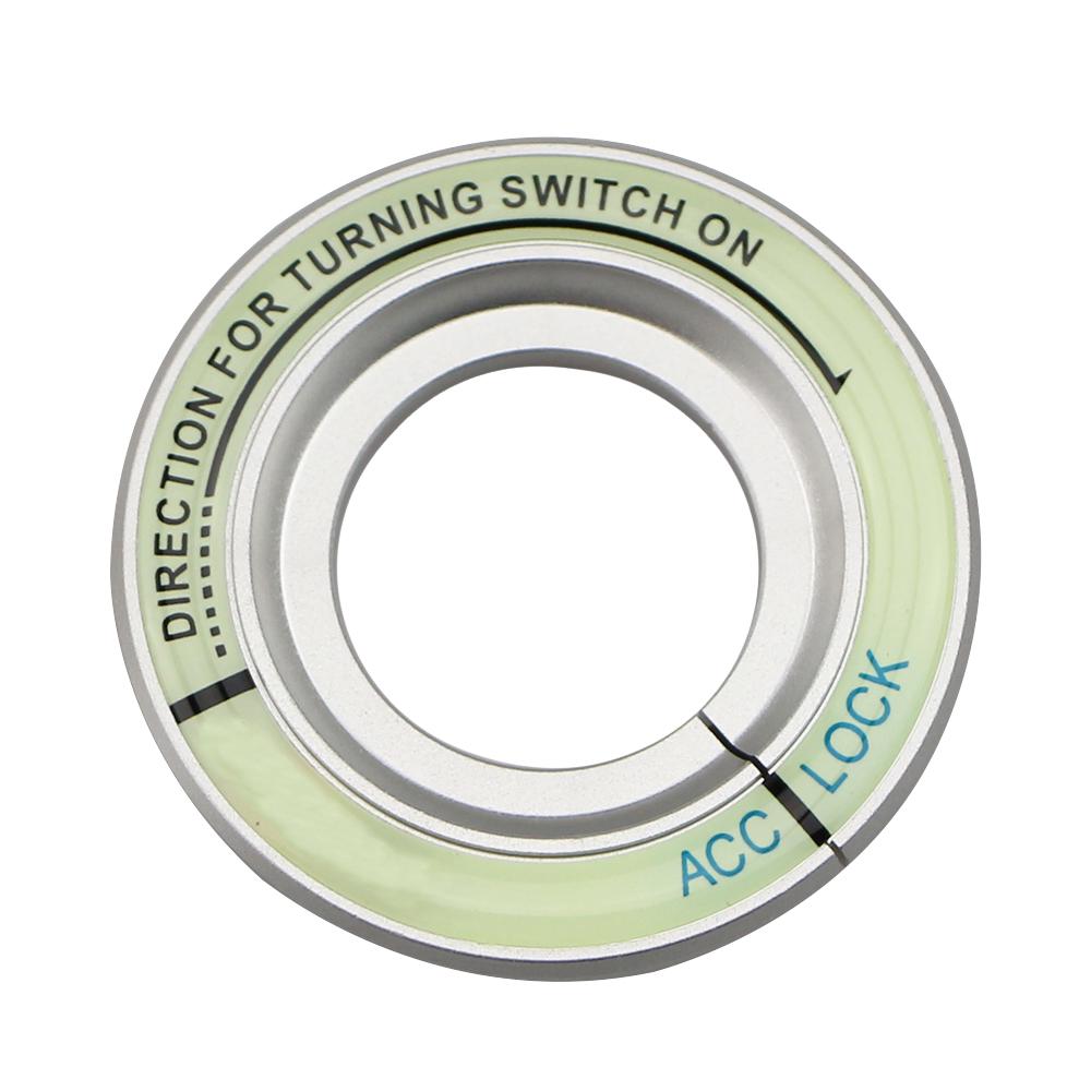 

Светящееся кольцо для ключа зажигания Ralliart, накладка-наклейка на переключатель для Mitsubishi Lancer, Mitsubishi Lancer EX, Mitsubishi ASX, Outlander серебряный