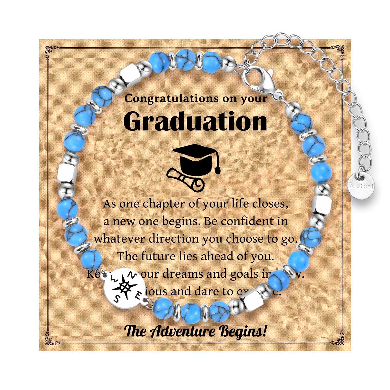 4Mm lapis lazuli stainless steel chain bracelet