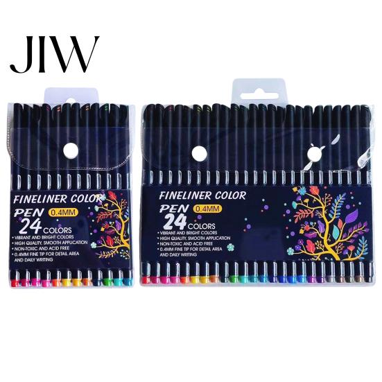 Non Smudging Drawing Pens Fine Point Pen, 0.4mm Ultra-fine Needle Tip, Waterproof Quick-drying Ink Water Based Markers Set, for Professional