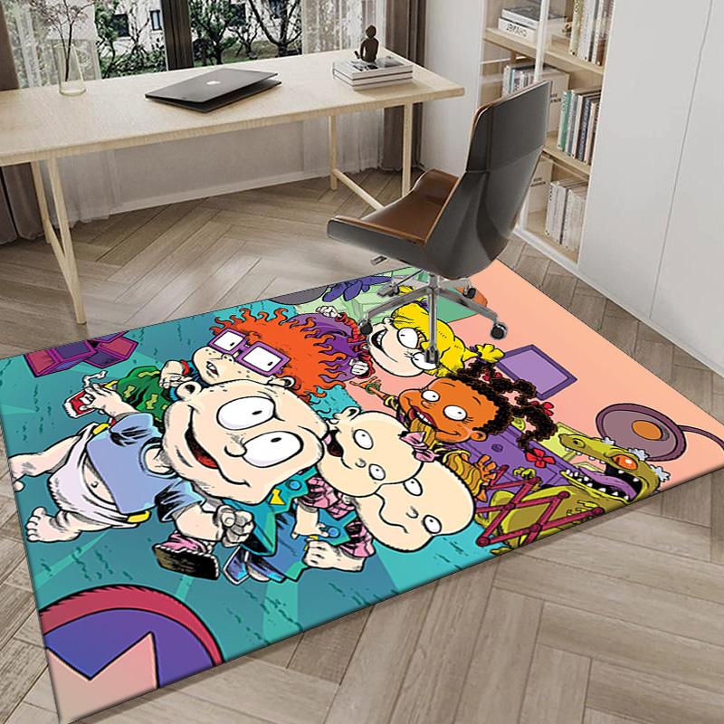 Rugr-ats: Urban Adventure Carpet, Chair Rug,Rug for Office Bedroom Living Rooms, Doormat Decor Fan Gift Christmas Gift