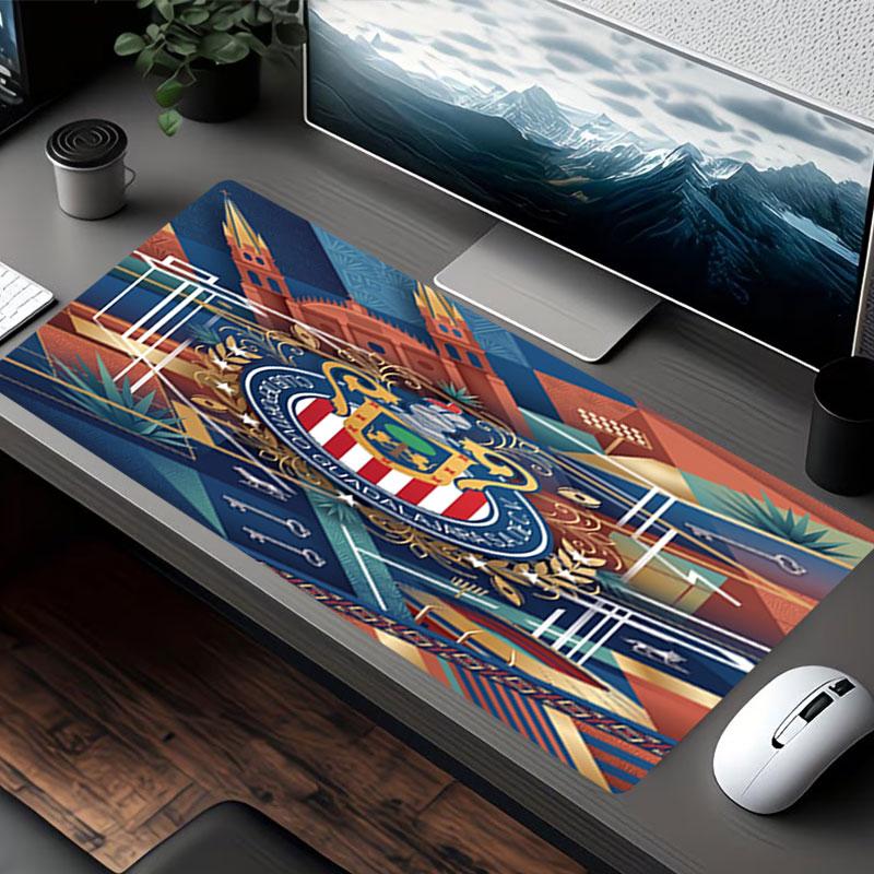 Club Deportivo Guadalajara Print Mouse Pad, for Keyboard Pad Laptop PC Mat for Office Home Use, Desk Decor, Perfect Birthday Gift for Gamers