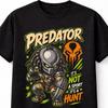 Predator Hunter Sci Fi Movie Alien Creature Action Unisex TShirt