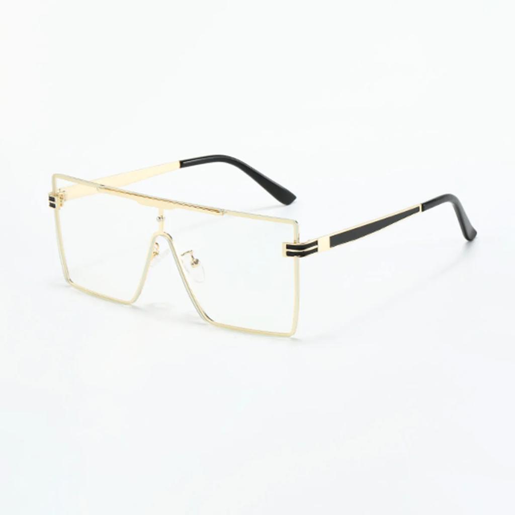 Occhiali da sole da donna Occhiali a doppio ponte Lenti colorate quadrate Marca di lusso Designer Occhiali da sole Uv400 Occhiali da sole Uomo