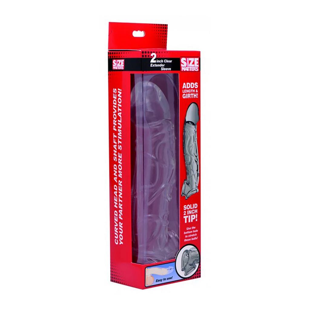 Xr Brands - Transparent Penis Sleeve 5 Cm