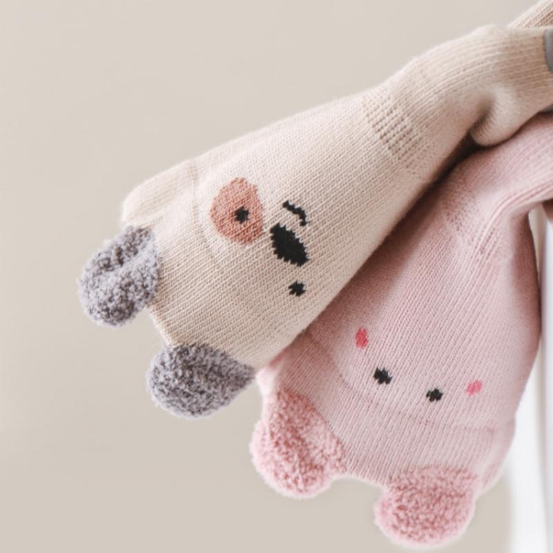 Baby Toddler Boy Girl Socks Children's Floor Home Socks Anti Slip Casual Cute Kids Socks For Girls Boys Autumn Winter 0-5Years