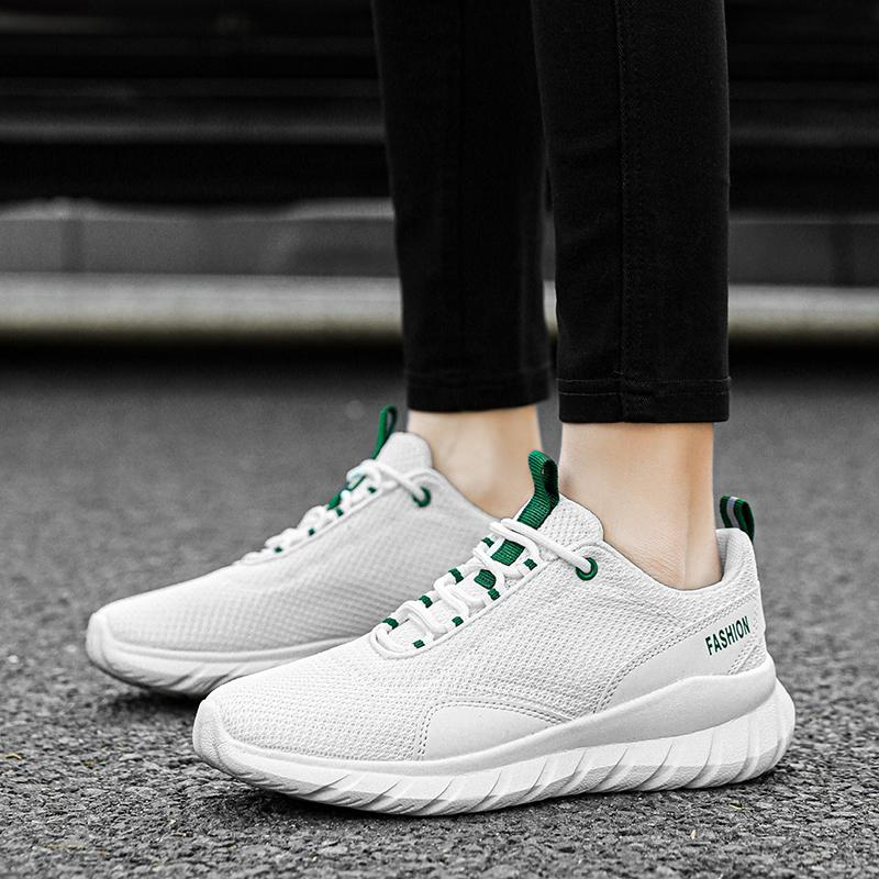 

Fashion Designer Men Casual Lightweight Women Sneakers Breathable Outdoor Teenage Walking Training Running Tennis Zapatillas Hombre 47 36 белый