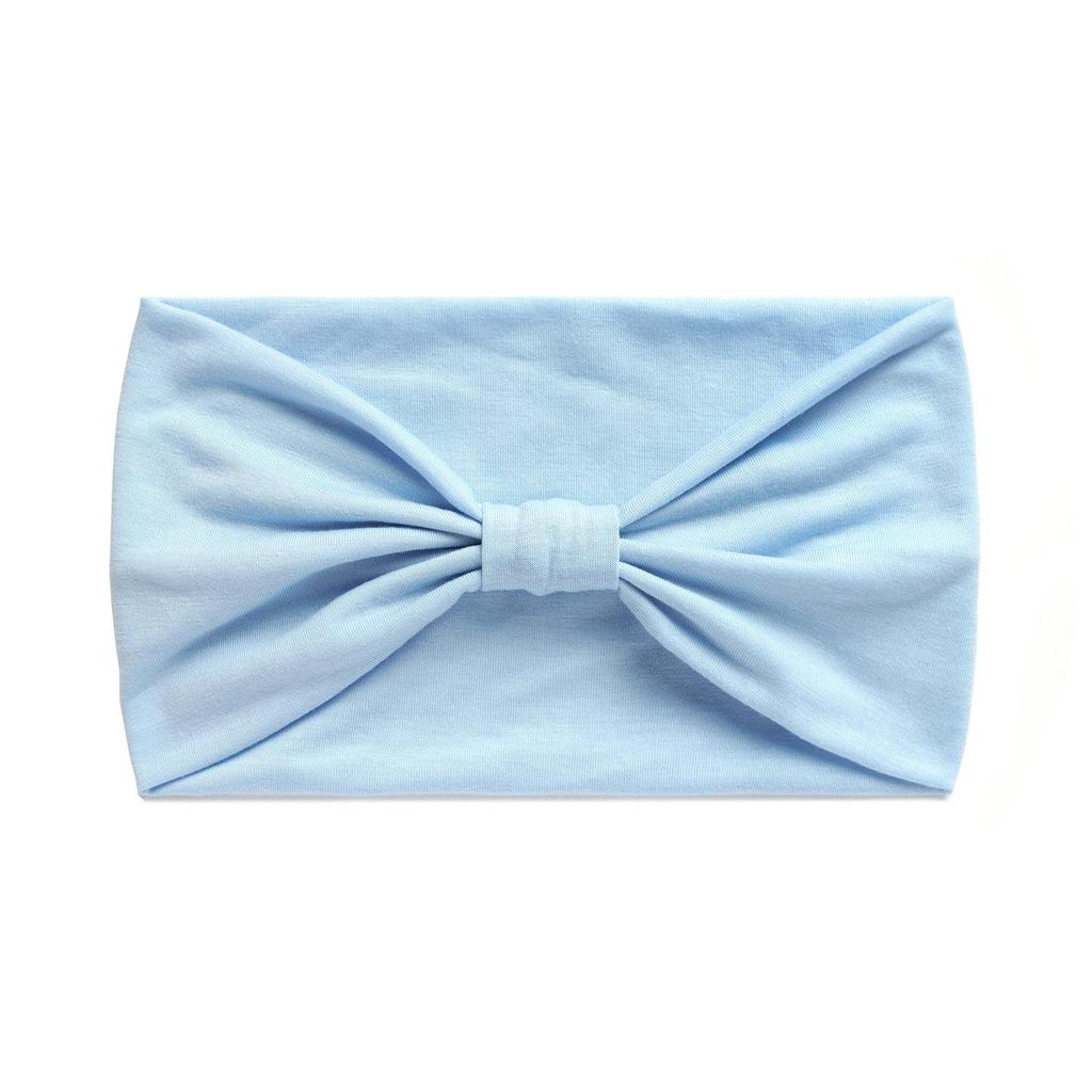 Stretchy Solid Color Sports Headband - Sweat-Absorbing Yoga & Running Hairband
