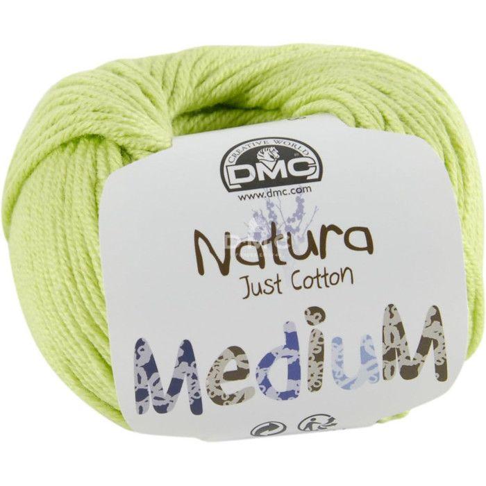 Fil DMC Natura Medium - 32 coloris - 50 g Vert Pistache N° 198