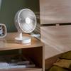 Kasi Daofu 6-Inch Rechargeable Oscillating USB Desktop Fan for Dorm or Office