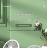 USB Rechargeable Portable Clip-On Desk Fan for Dorms