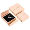 Travel Friendly Jewelry Organiser with Double Flip Lid Magnetic Closure Earring Necklace Rings Storage Case