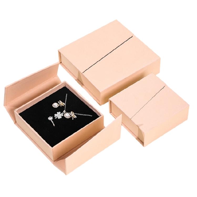 Travel Friendly Jewelry Organiser with Double Flip Lid Magnetic Closure Earring Necklace Rings Storage Case