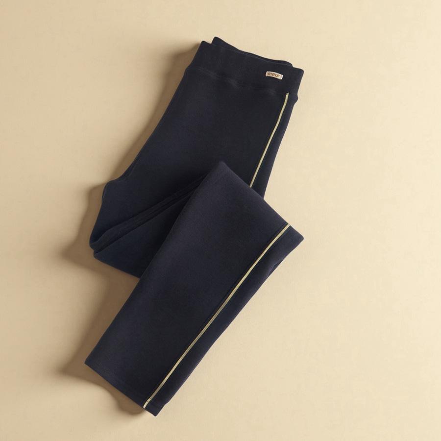 Dámské 2025 nový styl legíny z sametu s vysokým pasem a fleecovou podšívkou