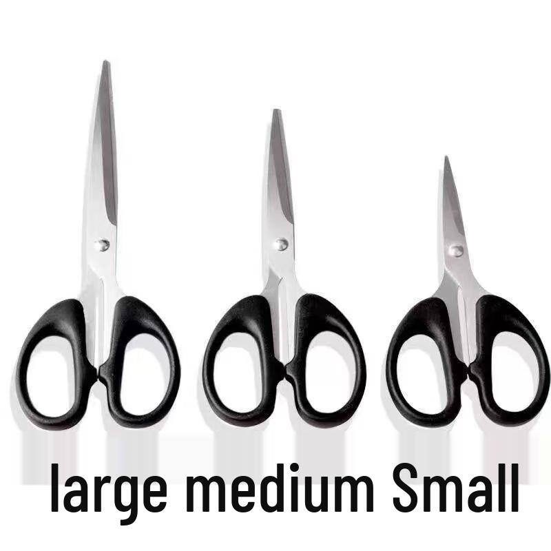ZISIZ Multi-purpose Black Scissors (Pack of 18)