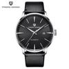PAGANI New Men's Waterproof Genuine Leather Mechanical Watch 2770 - Trendy Business Style