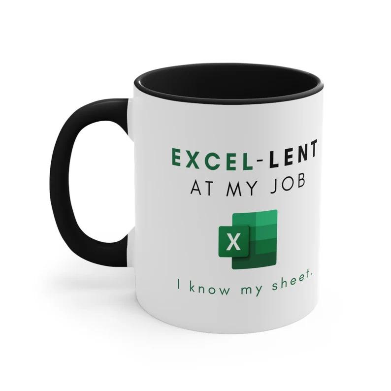 Freak In The Sheets Excel Ceramic Coffee Mug Water Cup Lent Job