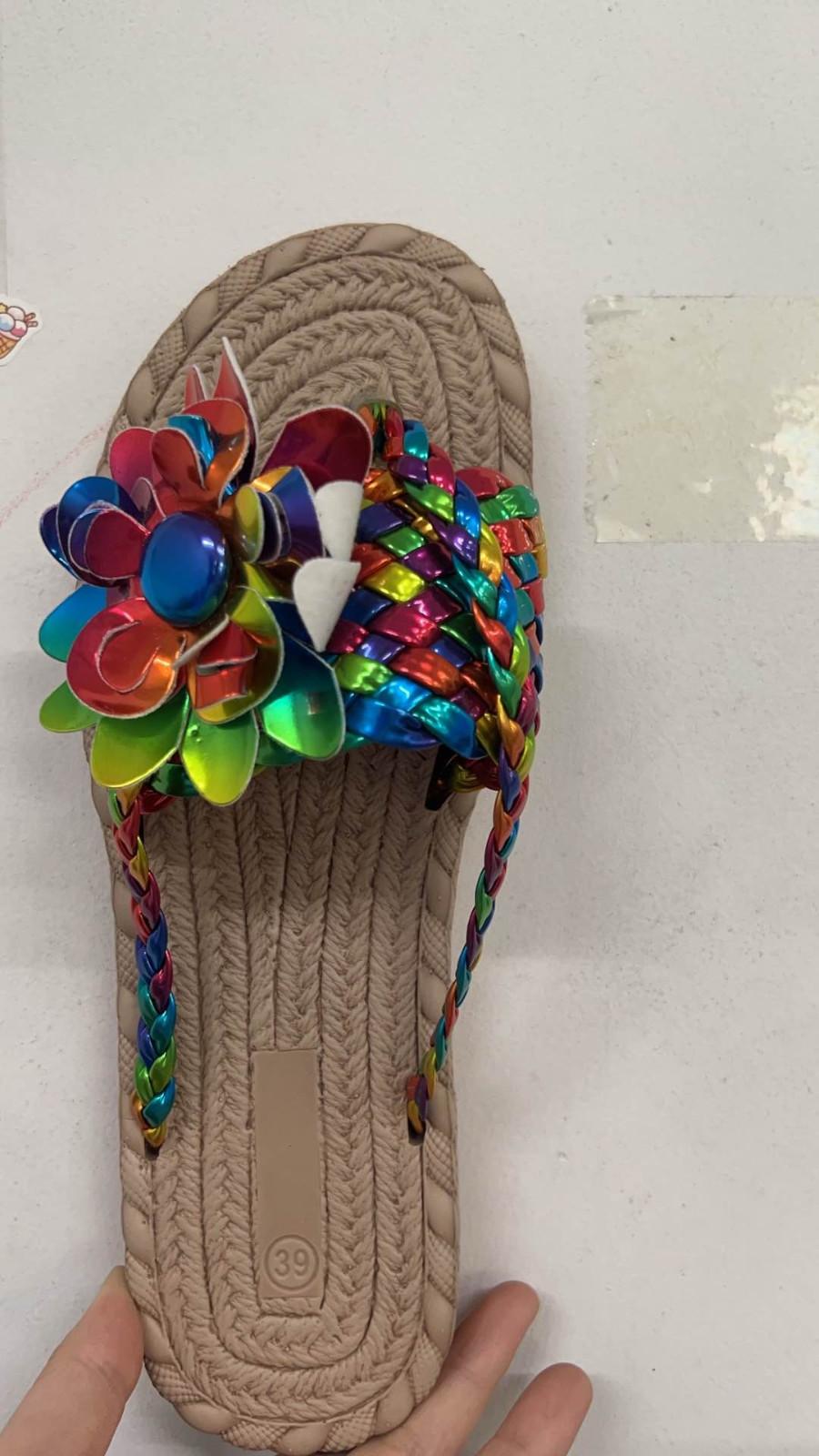 

Ladies Summer Pvc Lace-up Sandals 38