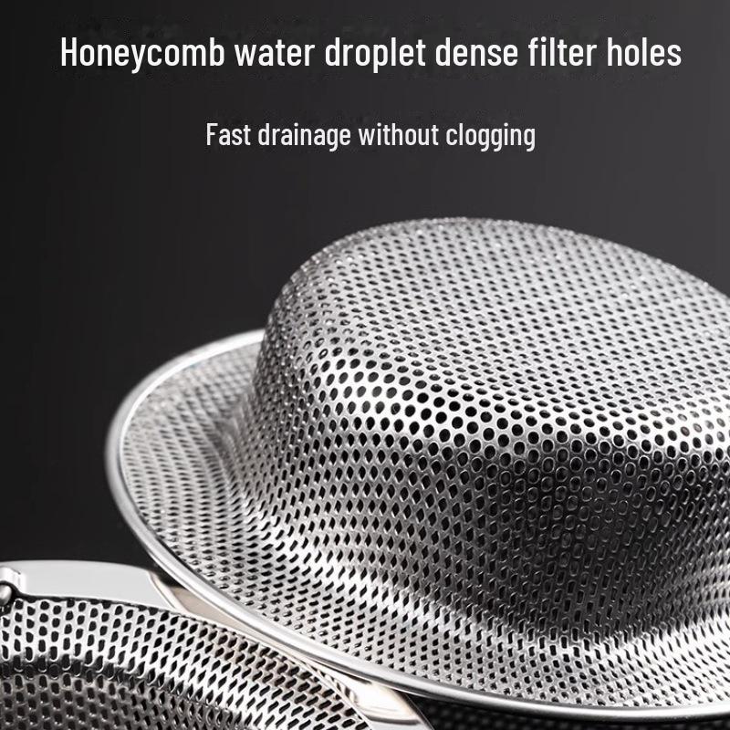 Universal Stainless Steel Kitchen Sink Garbage and Vegetable Filter