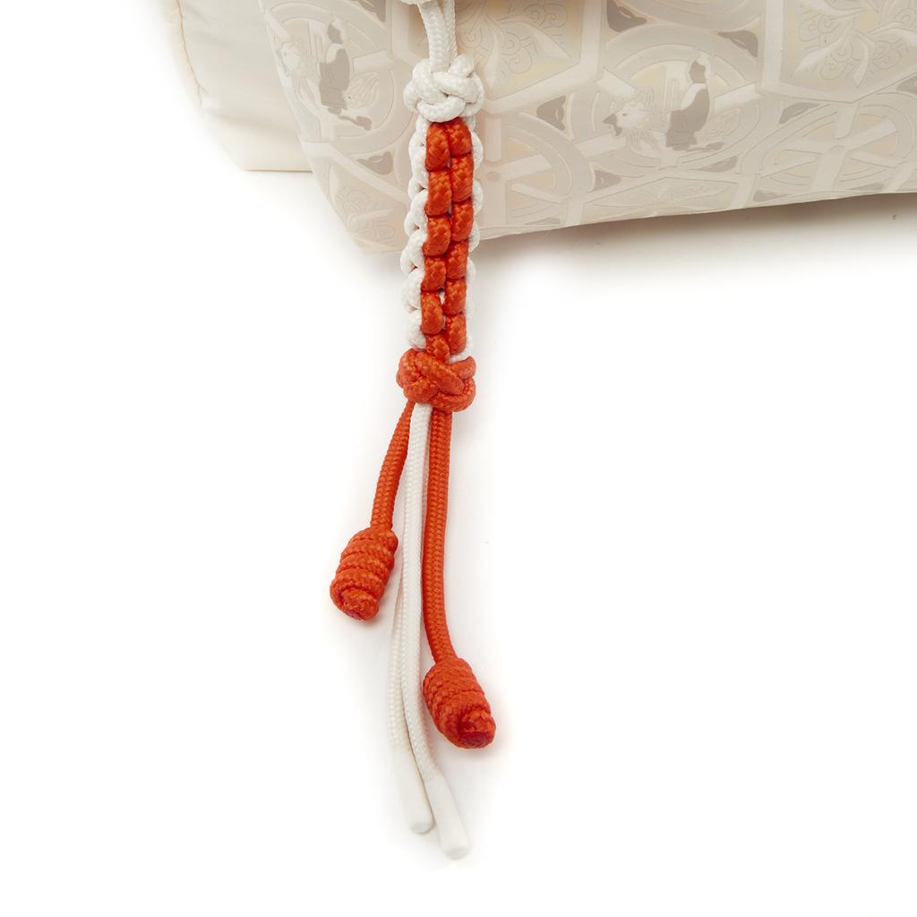 New LiNing × The Palace Museum, Collaboration Chinese Culture Series Polyamide Backpack Unisex Ivory ABSV273-2