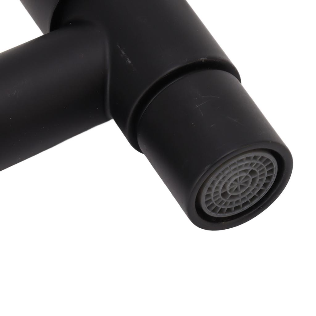 G1Celsius2 Wall Mounted Cold Water Tap 304 Stainless Steel Single Handle Cold Faucet Bathroom Garden Faucet Tap Black