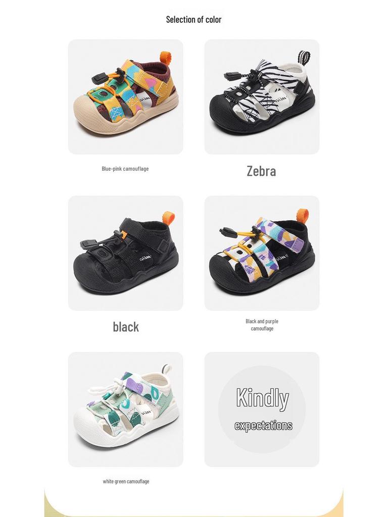 Summer Toddler Shoes: Soft, Breathable Sandals for Boys and Girls, Ages 1-3