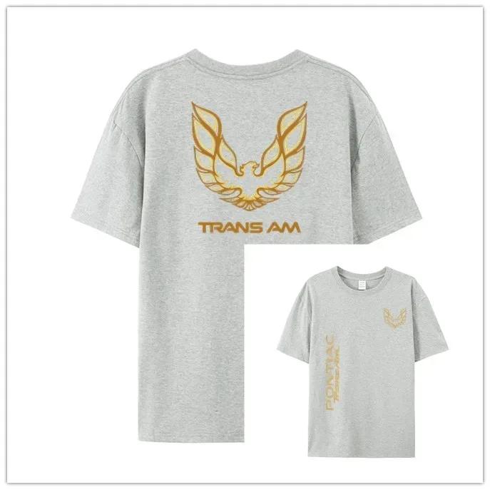 2024 Fashion Clothes Adult Pontiac Firebird GTA Trans Am Triblend T Shirts High Tee Shirt Cotton Simple Oversized T-shirt