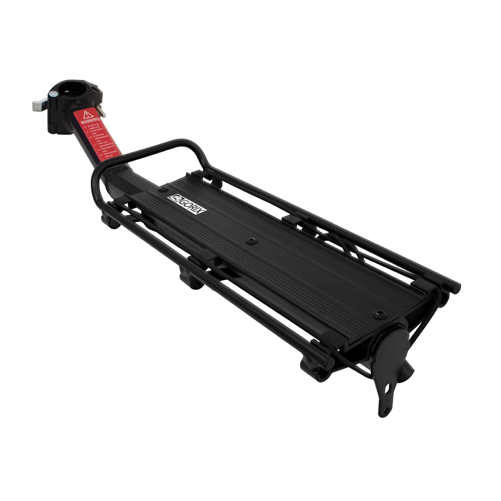 

GORIX Велобагажник задний крестообразный и другой алюминиевый черный крепеж на раму 180 x 70 x 15 см [Шоссейный велосипед, Велосипед, Велосипеды] чёрный