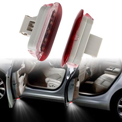 Door Lamps Car Door Welcome Lights LED Puddle Light 1 Pair For VW Golf MK3 MK4 Beetle Jetta Polo 12V 3W