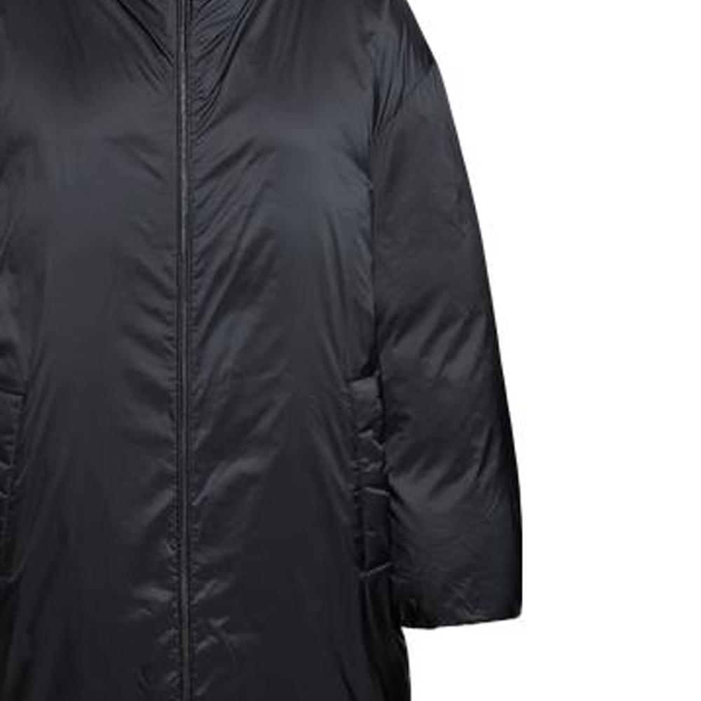 Polo Ralph Lauren FW22 Holiday Collection Solid Color High Neck Long Sleeve Down Jacket Women Outerwear Black WMPOOTWN2820181-001