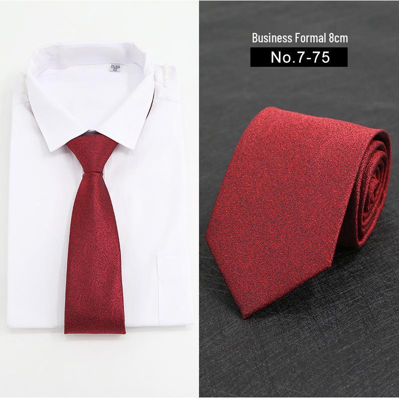 Men's Formal Business Casual Solid or Striped Tie