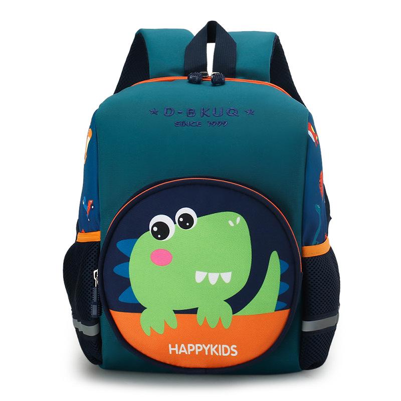 Cartoon Dinosaur Backpack for Kids Aged 3-6: Lightweight and Perfect for Kindergarten and Primary School Students