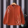 2025 New Style Autumn Knit Zip-Up Cardigan for Middle-Aged & Elderly Women