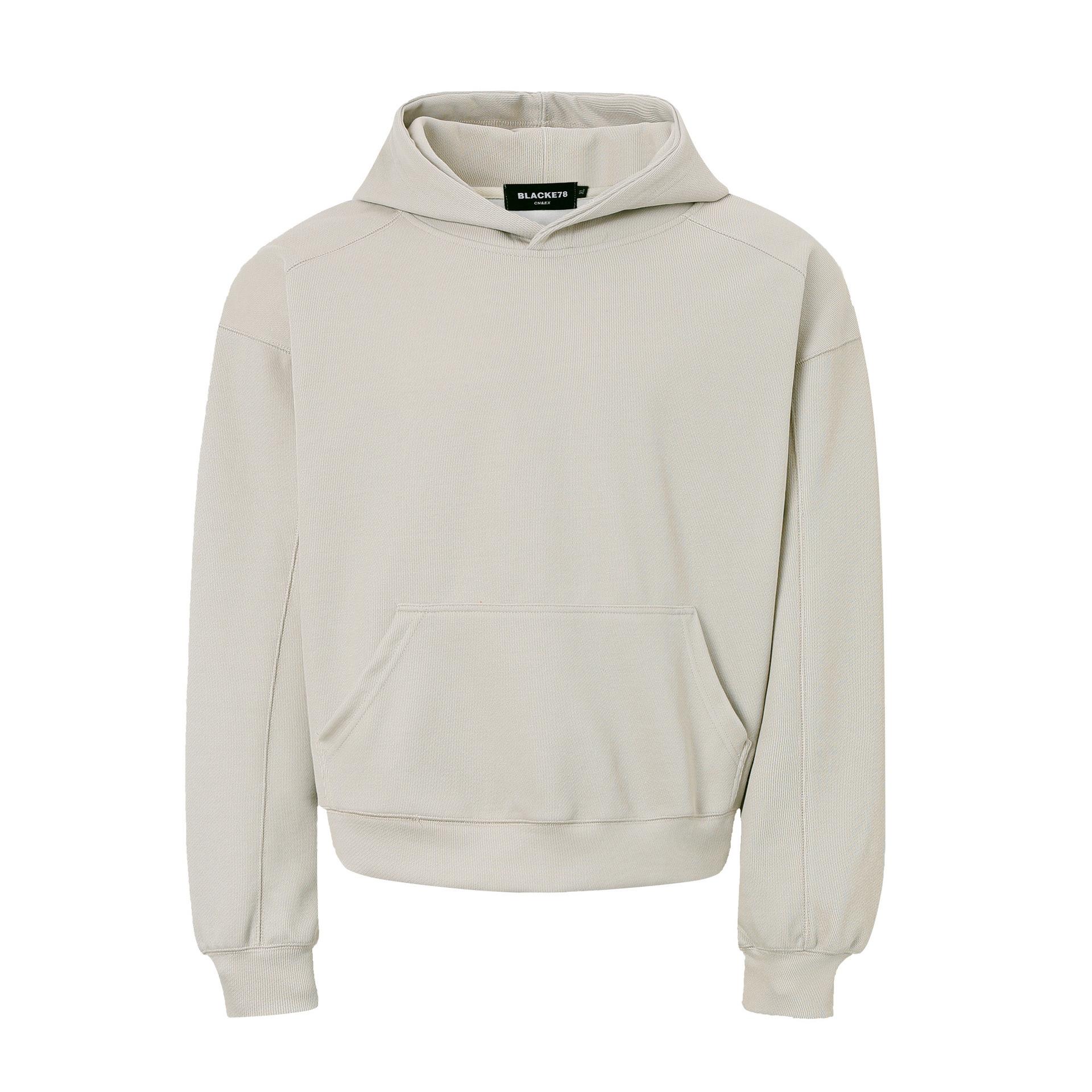 Men s autumn simple Korean trendy hoodie versatile jacket Hasselblad hooded sweater M абрикосовый