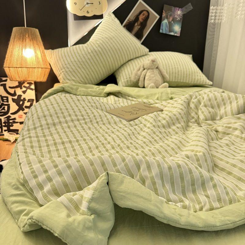 

Ins Простое Серое Пузырчатое Жаккардовое Летнее Одеяло Моющееся Хлопковое Легкое Летнее Прохладное На Ощупь Кондиционирующее Тонкое Одеяло 150x200cm