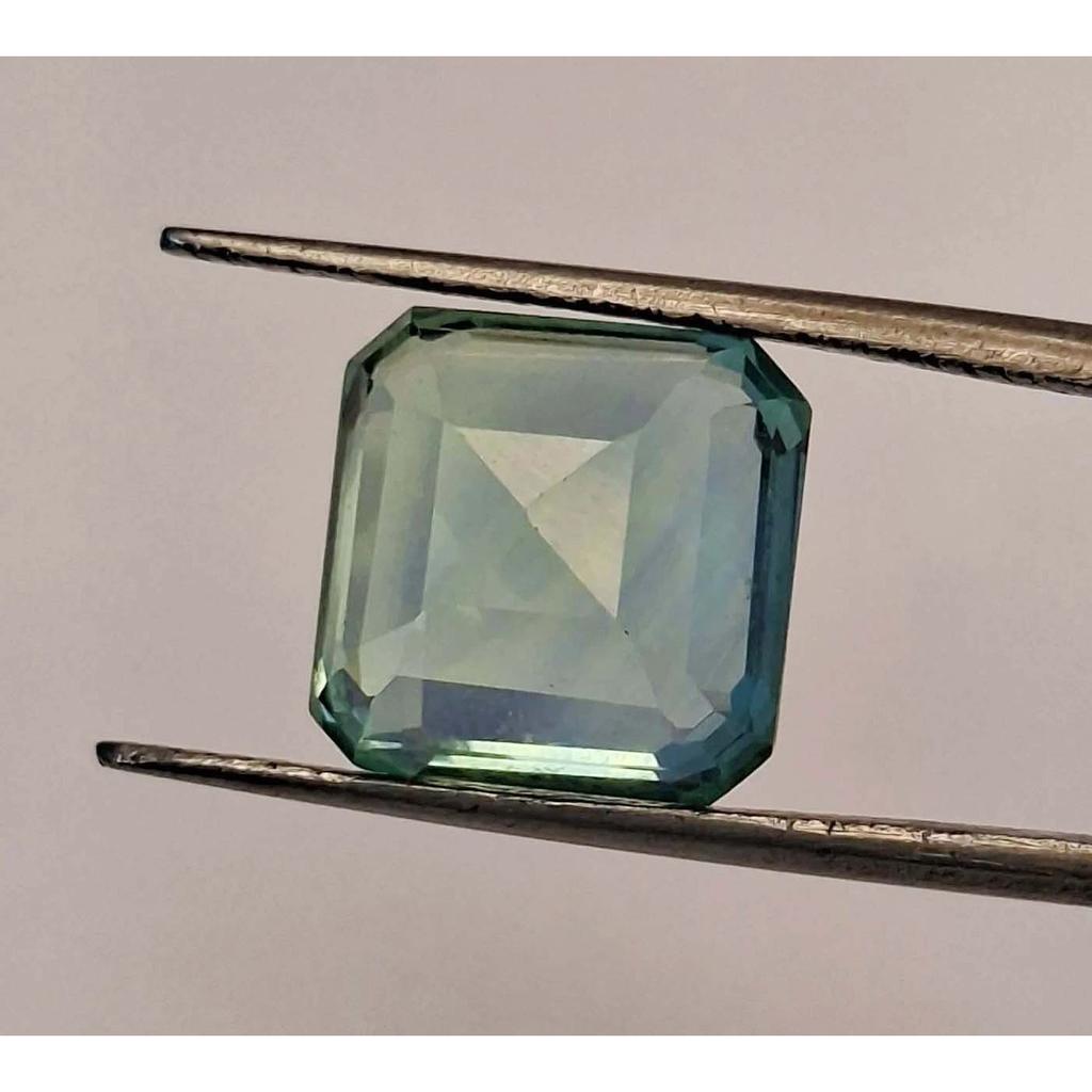 Stunning Paraiba Tourmaline Natural Asscher Cut 10-12 Ct Certified Gemstone