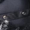 SOMALER Real Fox Fur Hat Earflap Thick Warm Winter Hats For Women Russian Bomber Hats Genuine Leather Caps