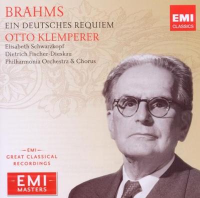 CD JOHANNES BRAHMS, OTTO KLEMPERER, EL - Ein Deutsches Requiem 5099996592526 EMI Classics 2010 Europa Klassik Gebraucht