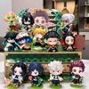 Demon Slayer Figure Set 12pcs Q Version Anime PVC Collectible Model Toy Desktop Decoration Gift for Fans