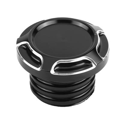 Motorrad CNC Aluminium Benzin Kraftstoff Öl Tankdeckel Abdeckung für Sportster XL 883 1200 48 96 14