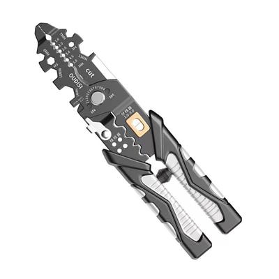 Multifunctional Electrician Pliers Wire Stripper Cable Cutter Terminal Crimping Hand Tools