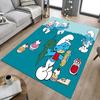 1pc Smurf Cakes Celebration Carpet for Playroom Bedroom Living Room Sofa Home Decor,kids Game Area Rug Non-slip Floor Mat Y72389