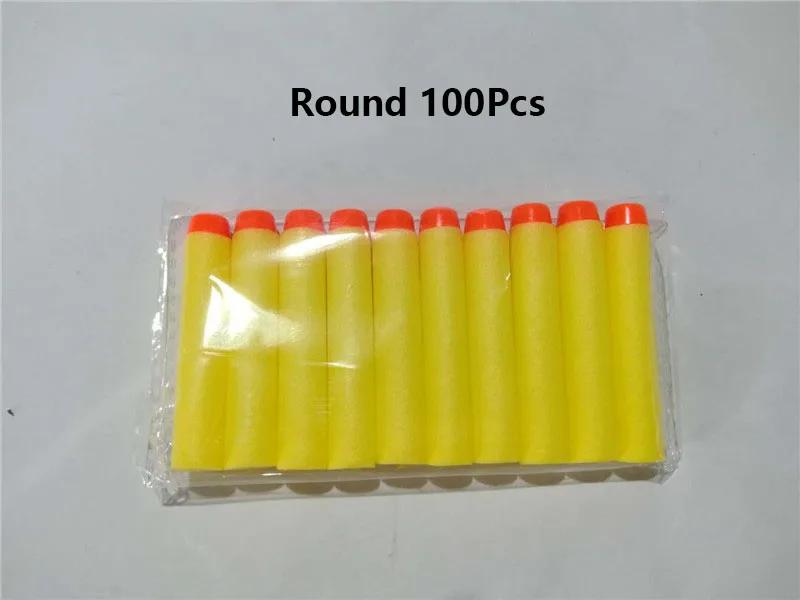 EVA Soft Round Suction Head Refill Darts Bullets for Nerf Gun Kids Toy Guns Accessories Bullets for Nerf Series Blasters Xmas
