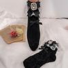 Sweet Style Lace Ankle Socks Bow Lolita Cotton Socks Gift Summer Spring Socks Women