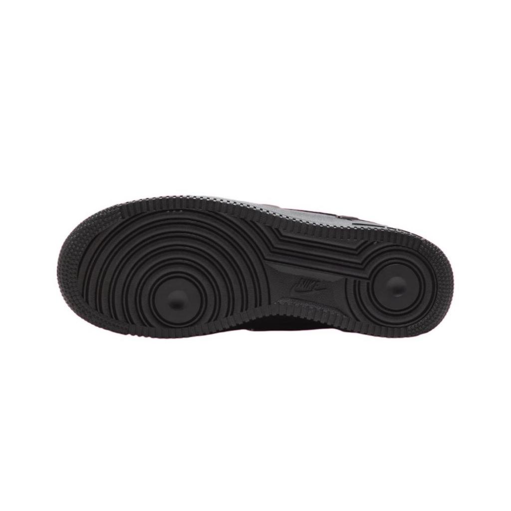Nike Air Force 1 Slip Resistant Abrasion Resistant Low top Skateboard Shoes Women's Black Pink Silver HQ1180-001(Team74-)