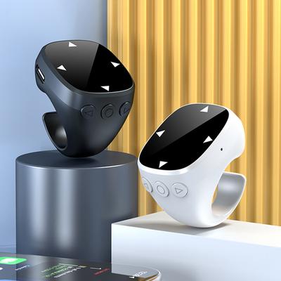 For TikTok Scrolling Ring Bluetooth-Compatible5.3 Fingertip Wireless Remote Control Page Turner Scroller for Android iOS