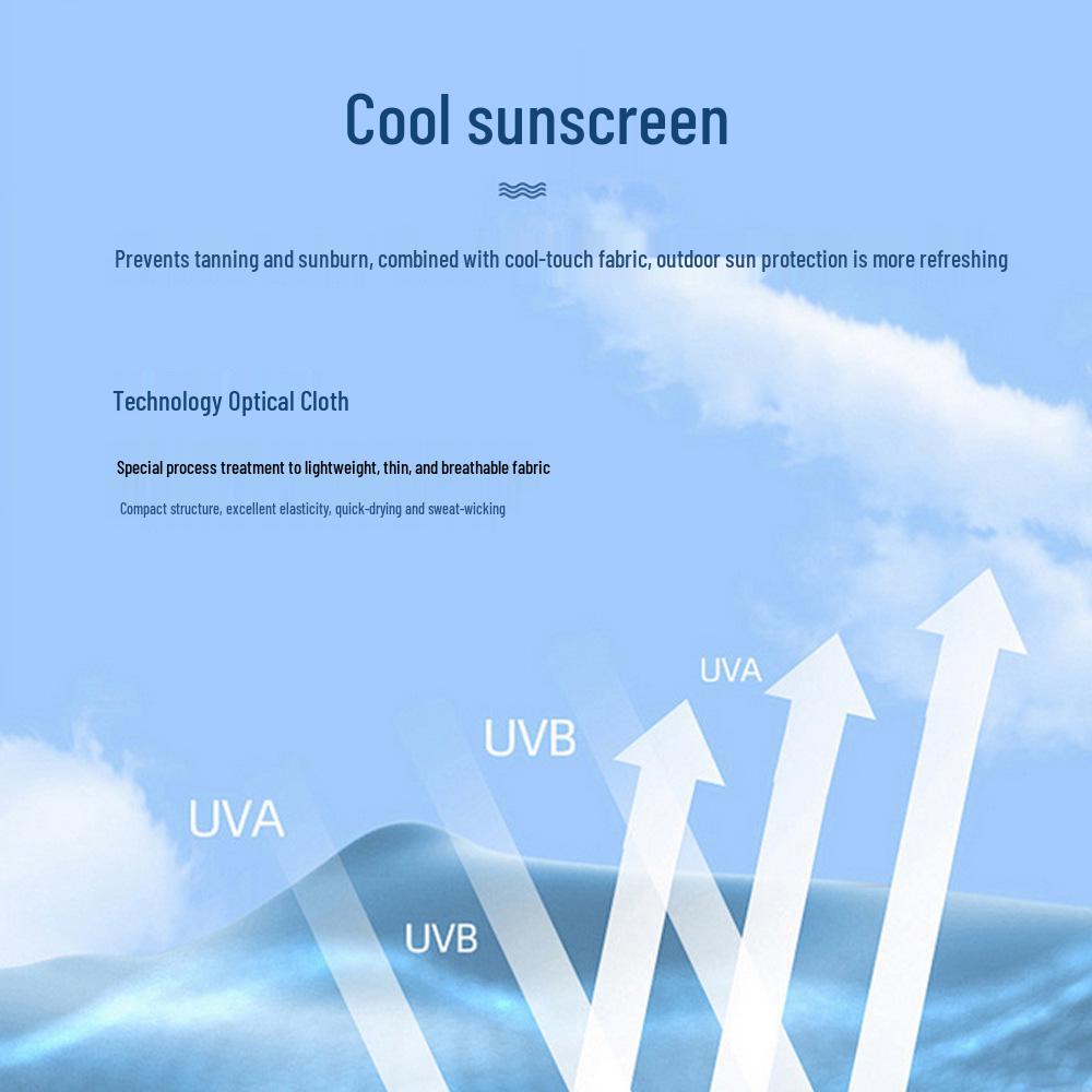 Men's Quick-Dry Ice Silk Cycling Cap - Breathable UV Protection Sun Hat