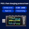 KWS-X1 Type-C Current and Voltage Monitor DC 4-30V 0-12A Power Meter Tester PD Battery Capacity Digital LCD Display Meter